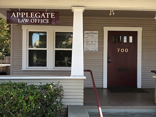 Exterior of the Office Building of Applegate Law Office